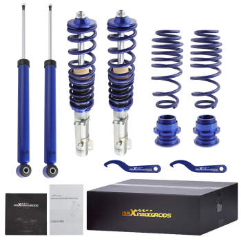 Compatible for VW Golf MK4 1998-2005 Bora 1Jcompatible compatible for Audi A3 8L Coilovers Suspension Kit Lowering Kit