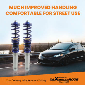 Compatible for VW Golf MK4 1998-2005 Bora 1Jcompatible compatible for Audi A3 8L Coilovers Suspension Kit Lowering Kit