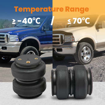Rear Air Spring Leveling Kit compatible for Ford F-250 F-350 XL XLT 4WD RWD 2003-2007