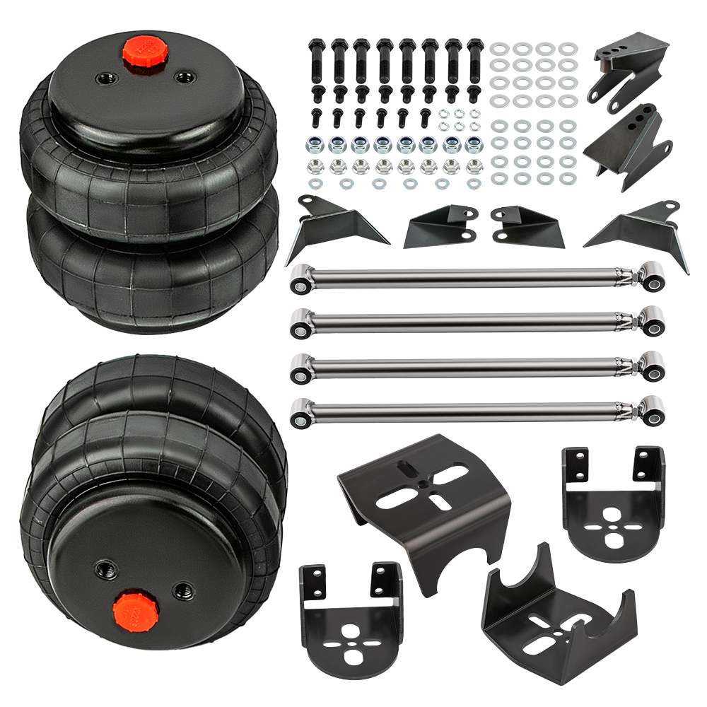 Arrière Supports de Kit de 4 Liens triangulés 2500 Sacs Air Ride Suspension 2.75
