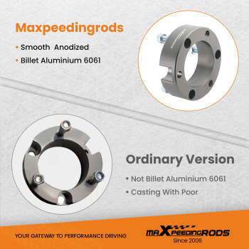 Level Lift Kit compatible for Toyota Hilux 2005-2014 for 3 Front Spacer / 2 Rear Shackles