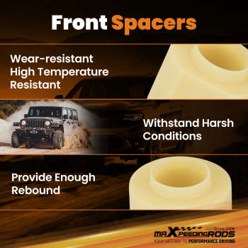 Full 3 + 2 Steel Shackles Lift Kit compatible for Case Drop compatible for Jeep Cherokee XJ 1984-2001