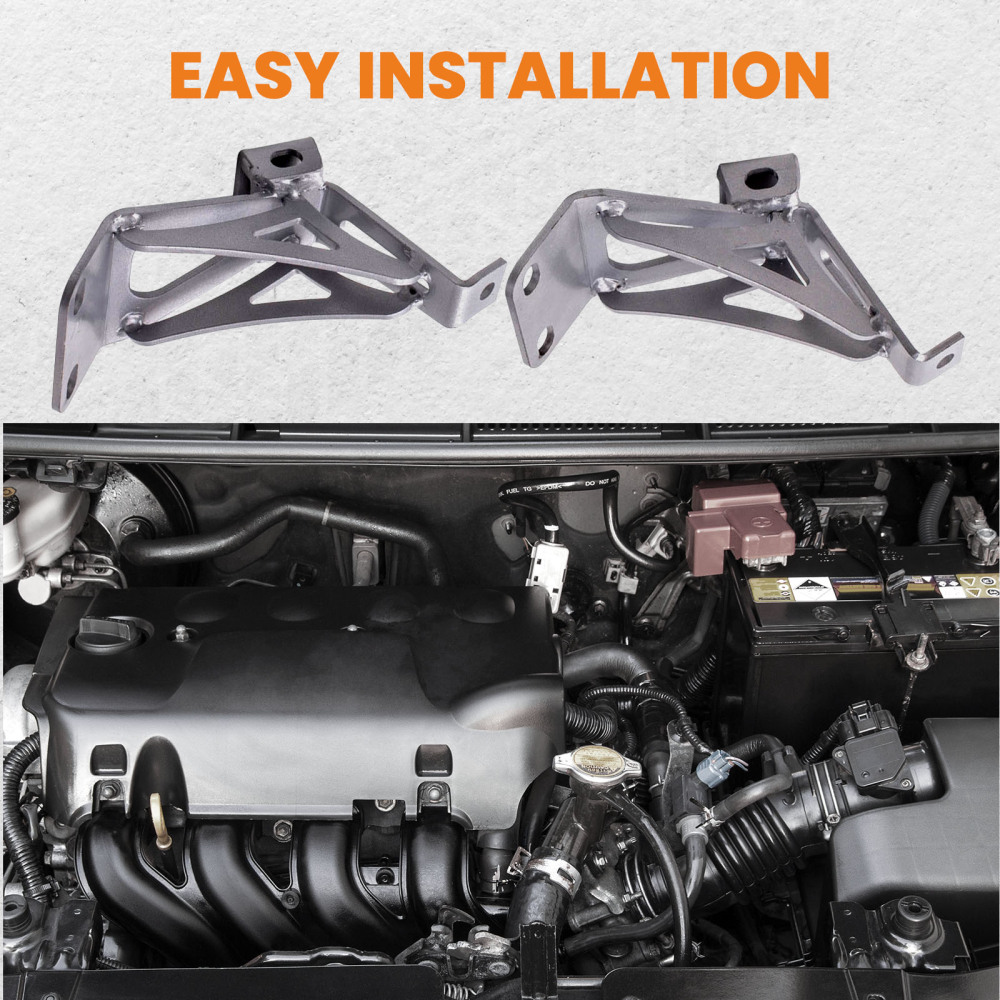 Compatible for 1963-72 C10 2-wheel drive compatible for Chevy Metal Mounts Brackets 1963-1972