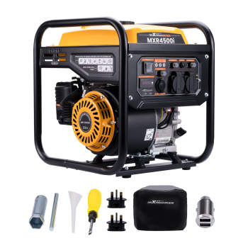 Petrol Generator Inverter Portable 3.5KVA 3200W Silent for Camping Home Backup