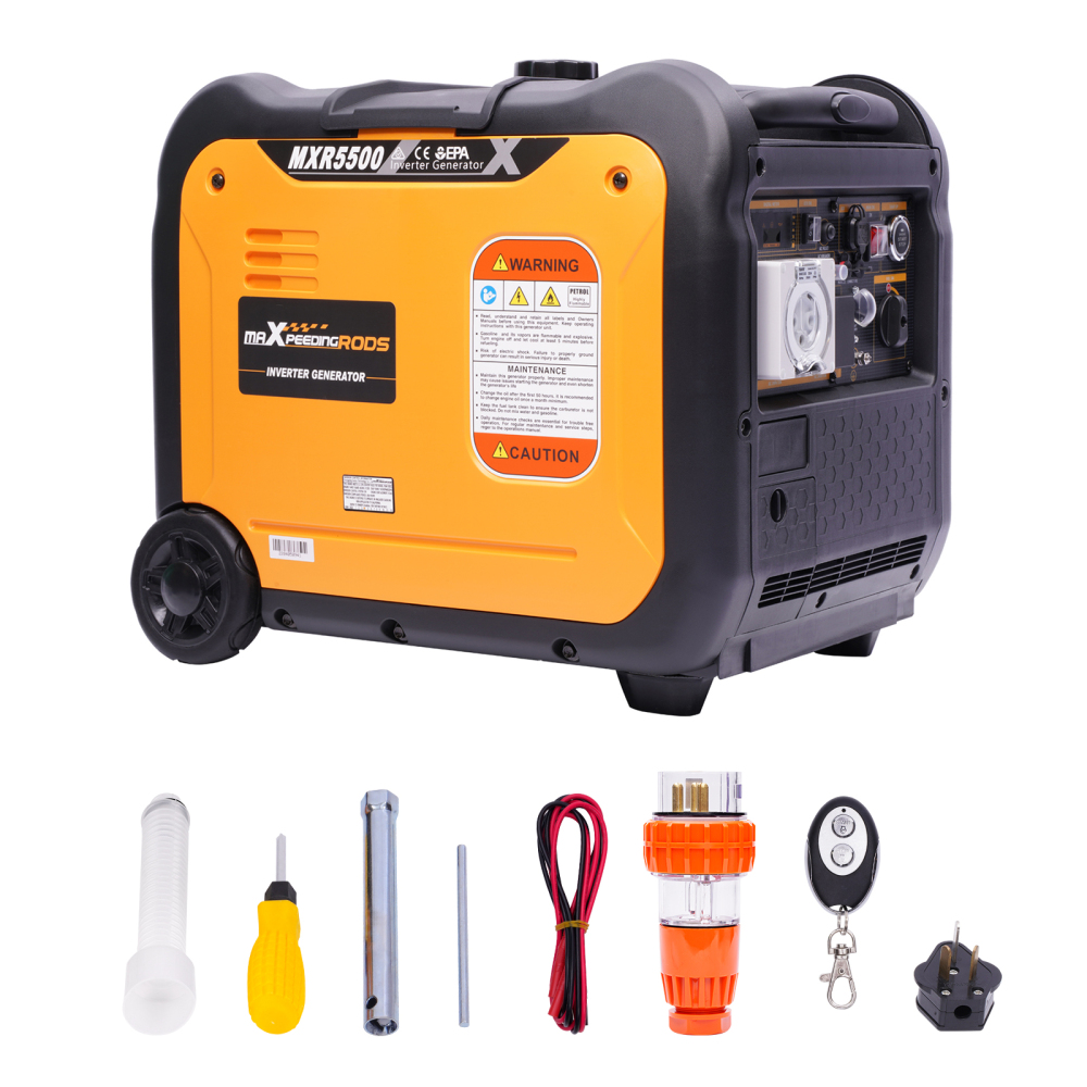 5000W Running Watts Super Quiet Portable Inverter Generator For RV Travel Outdoor Camping Hunting