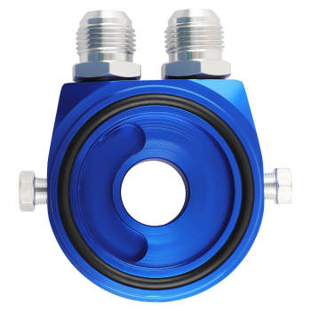 Universal 13-Row 10AN Engine Transmission Oil Cooler Kit + hose oil lines