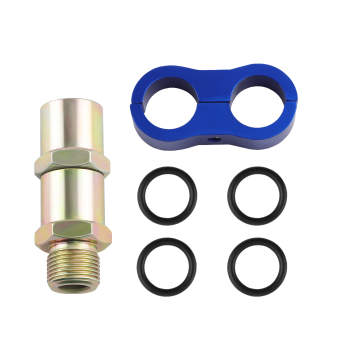 Universal 13-Row 10AN Engine Transmission Oil Cooler Kit + hose oil lines