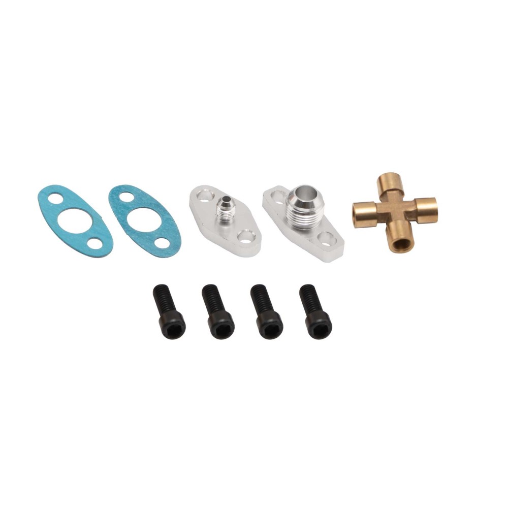 Turbo Oil Feed LineOil Drain Return Line T3 for GT35 GT30 GT3582/GT3076 Turbo Oil Feed LineOil Drain Return Line T3 for GT35 GT30 GT3582/GT3076