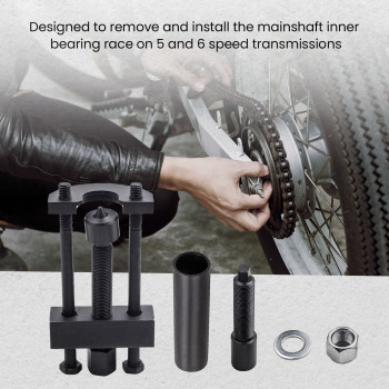 New Transmission Mainshaft Inner Bearing Race Puller Tool compatible for Harley 34902-84