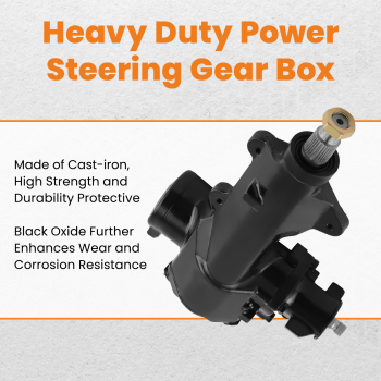 Power Steering Gear Box Assembly compatible for Ford F-100 F-250 F-350 1968-1979 27-7504