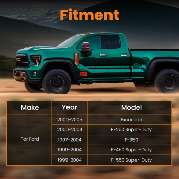 Power Steering Gear Box compatible for Ford F-250 F-350 F-450 F-550 Super Duty 1999-2004