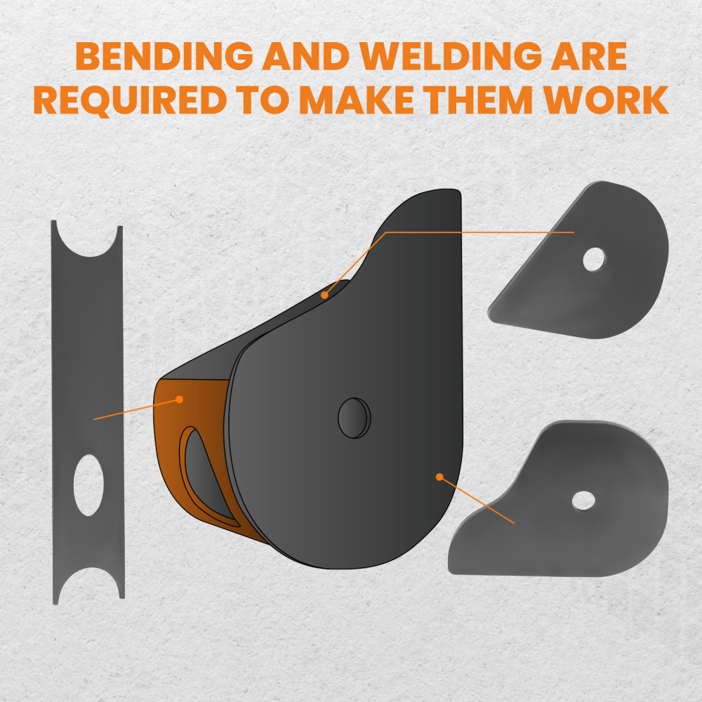 Rear Upper Trailing Arm Mount Repair Kit compatible for Chevy Trailblazer compatible for GMC Envoy