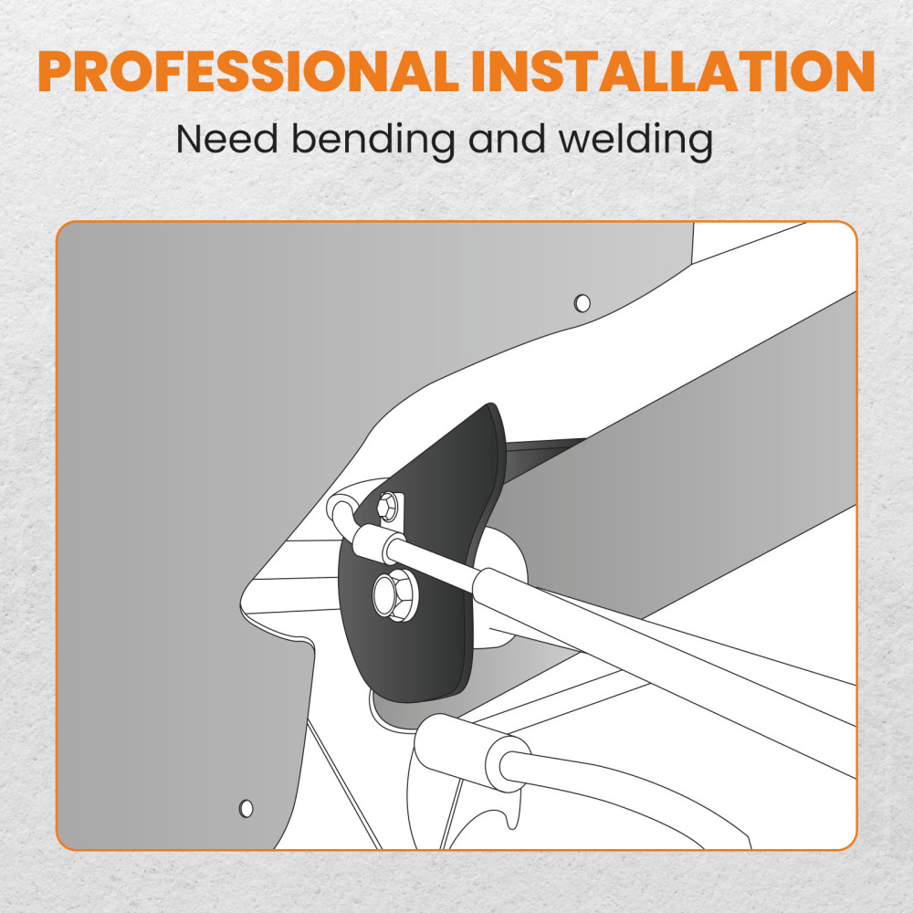 Rear Upper Trailing Arm Mount Repair Kit compatible for Chevy Trailblazer compatible for GMC Envoy