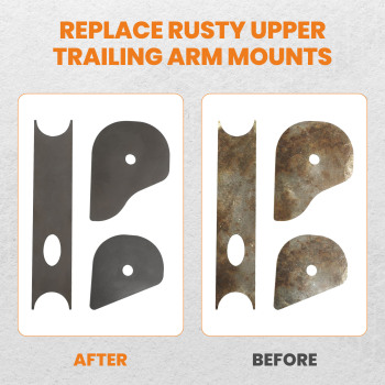 Rear Upper Trailing Arm Mount Repair Kit compatible for Chevy Trailblazer compatible for GMC Envoy