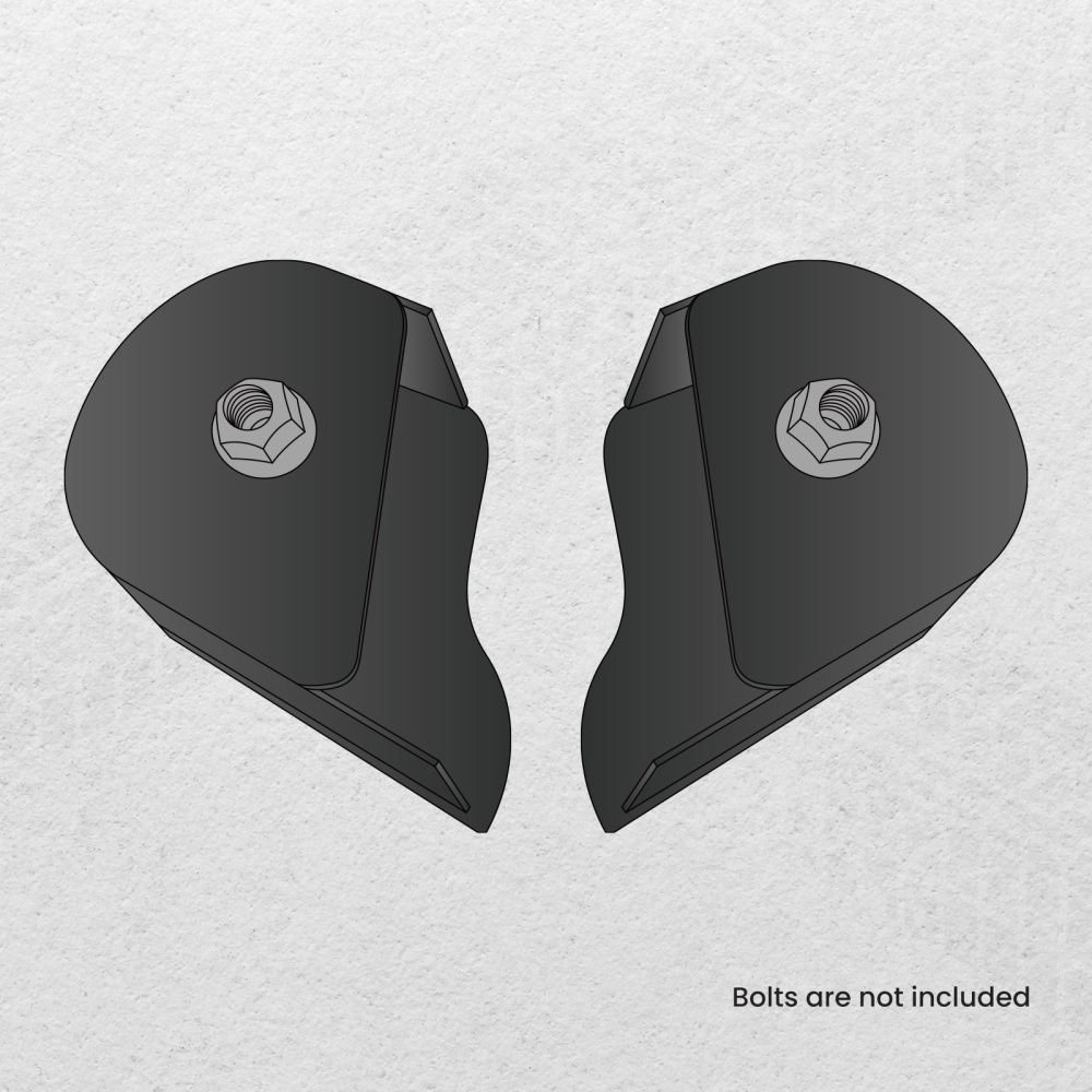 Rear Upper Trailing Arm Mount Repair Kit compatible for Chevy Trailblazer compatible for GMC Envoy