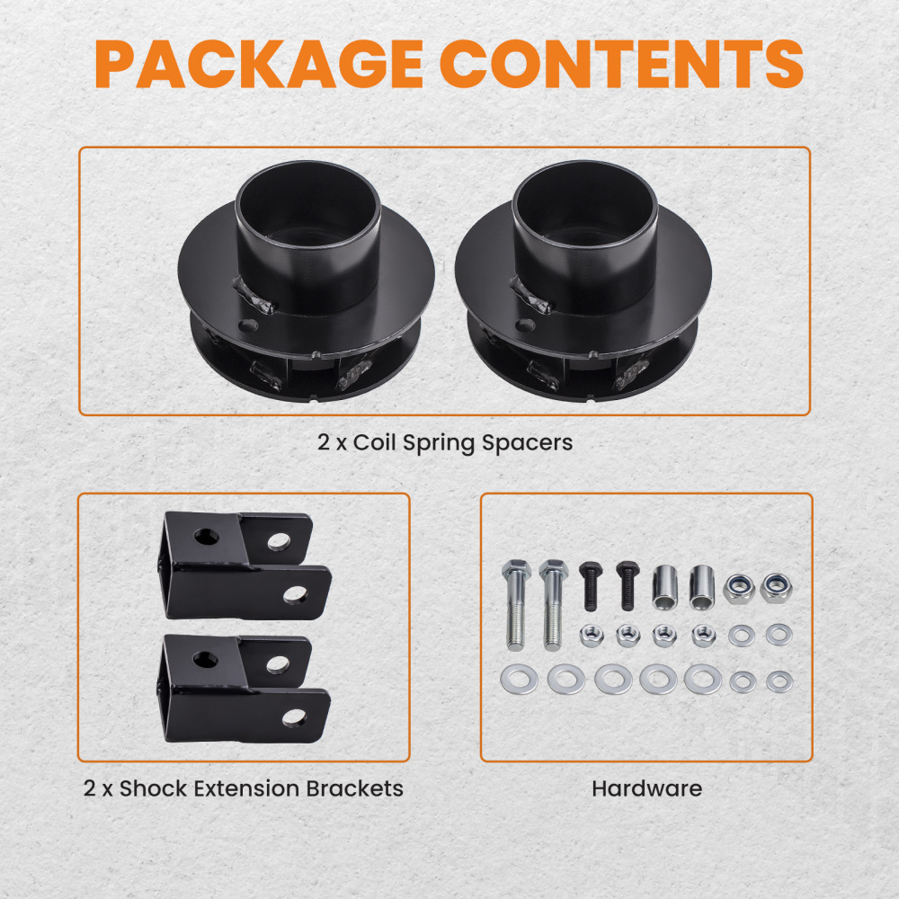 Suspension Leveling Kit Front 2.5 Compatible for 4WD compatible for Ram 2500/3500 2014-2022 