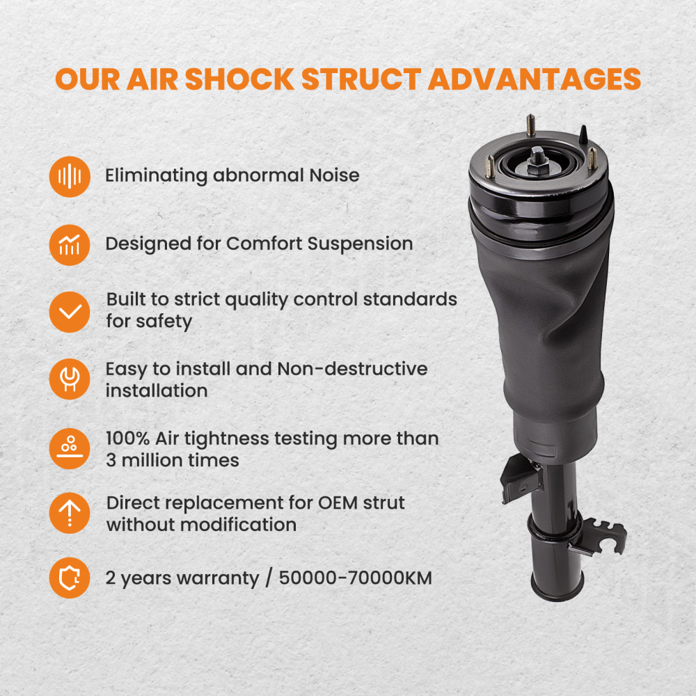 Air Suspension Strut Front Right RH compatible for Land Rover Range Rover L322 RNB000740 Air Suspension Strut Front Right RH compatible for Land Rover Range Rover L322 RNB000740