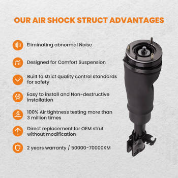 FRONT LH AIR SUSPENSION SPRING STRUT compatible for LAND ROVER RANGE ROVER L322 RNB000750