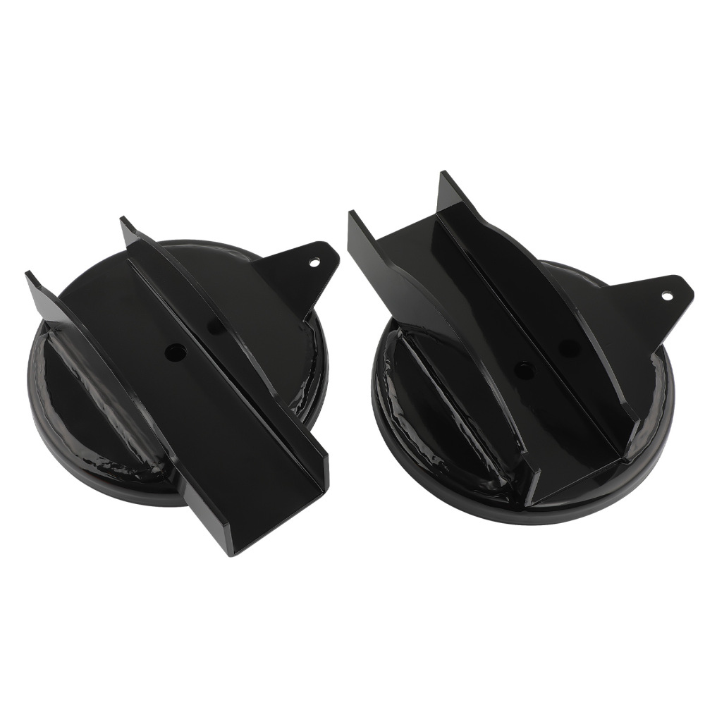 Pair Rear Upper Coil Spring Bucket Mount compatible for Wrangler TJ 1997-06 Perch Retainer