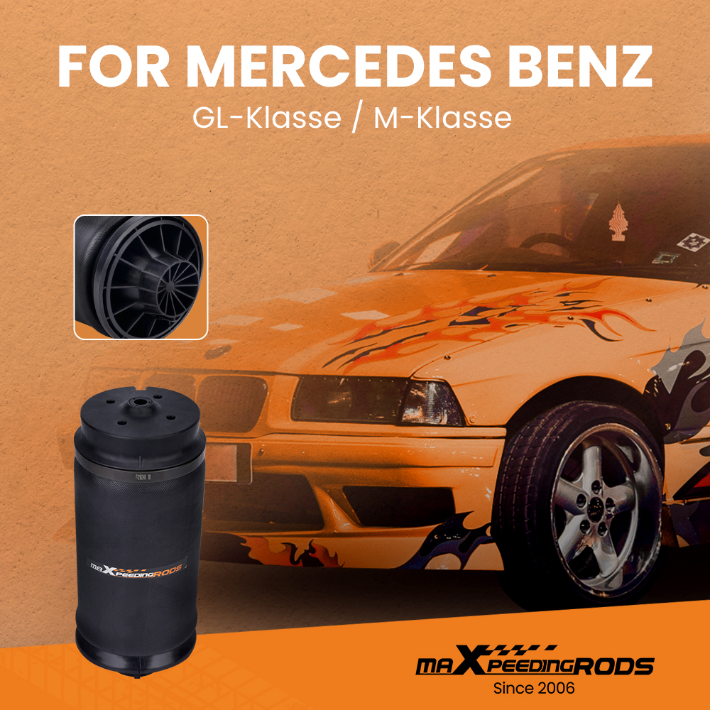Compatible for Mercedes Benz W164 ML500 GL450 X164 Air Shock Rear Air Spring Suspension Bag 