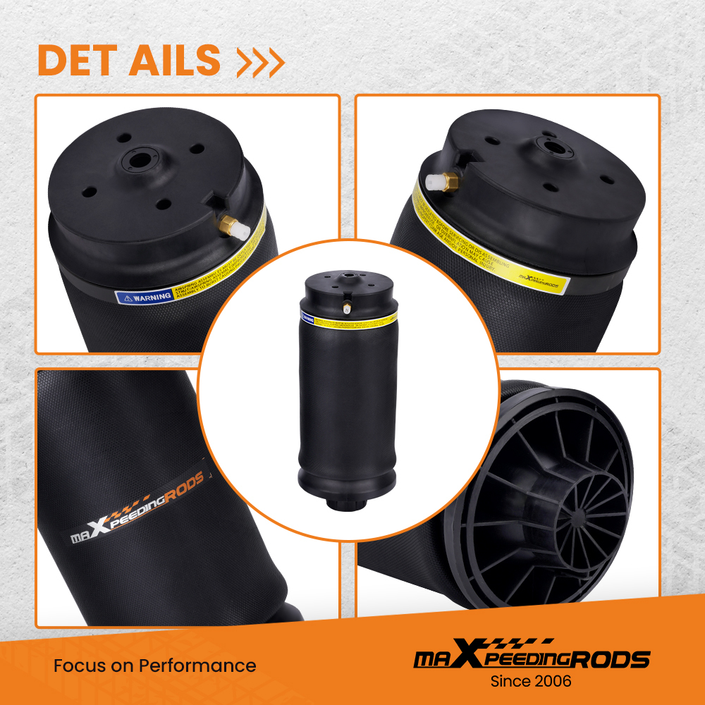 Compatible for Mercedes Benz W164 ML500 GL450 X164 Air Shock Rear Air Spring Suspension Bag 