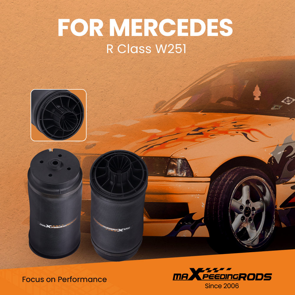 2x Air Suspension Bags Rear compatible for Mercedes Benz W251 R Class R350 R320 2513200325