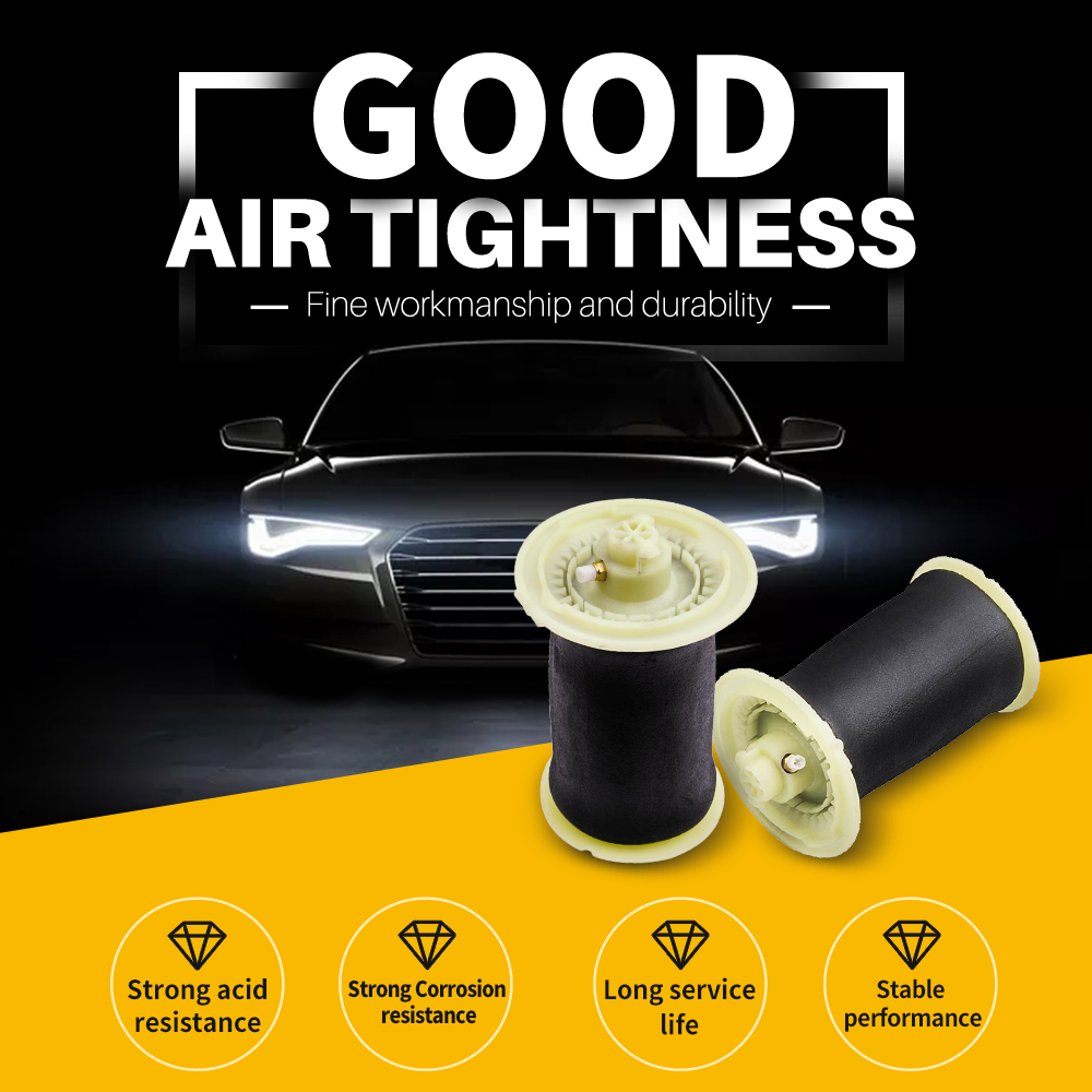 Pair Rear Air Suspension Spring Bag compatible for BMW F11 F10 F07 535i 550i 2010-2016