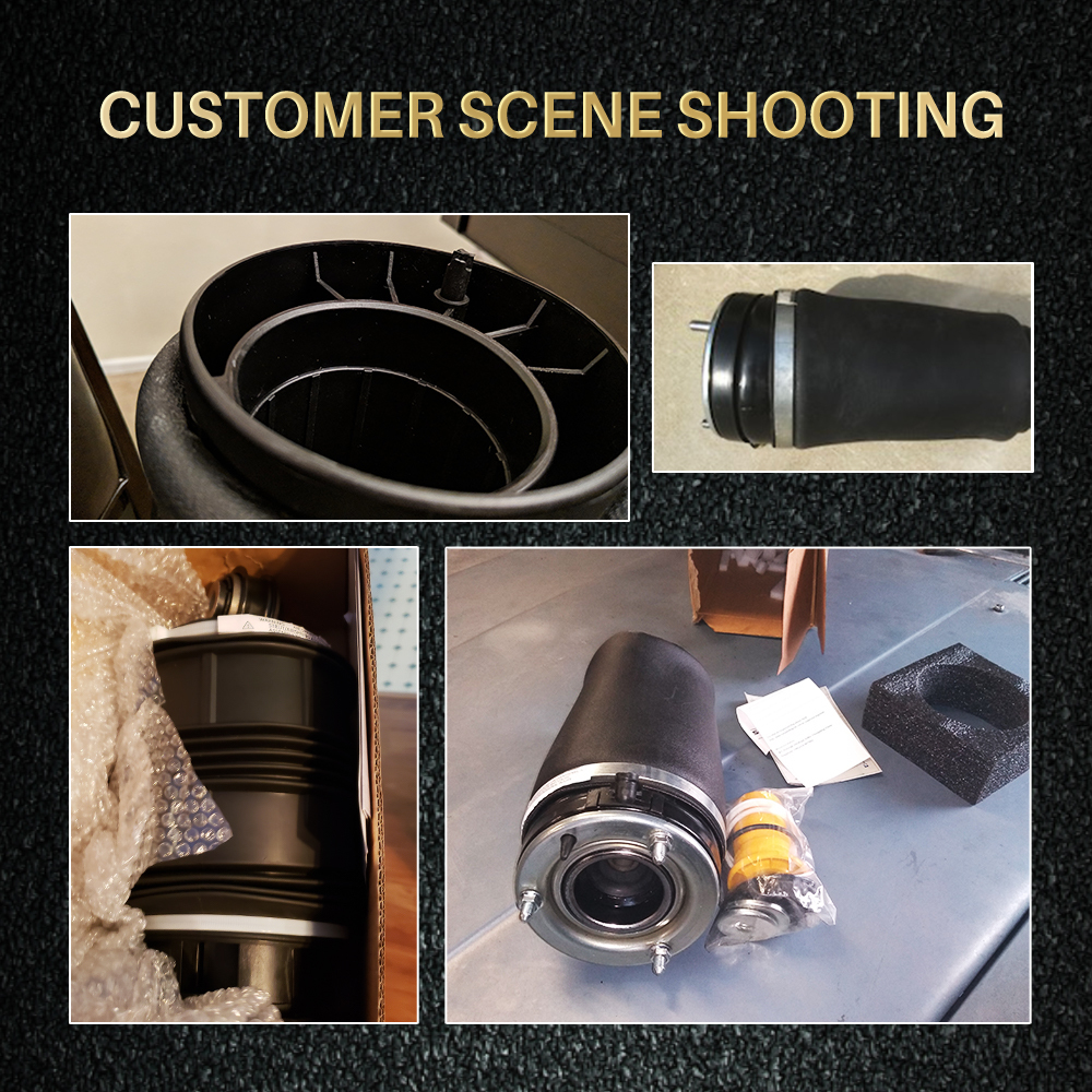 Pair Rear Air Suspension Spring Bag compatible for BMW F11 F10 F07 535i 550i 2010-2016