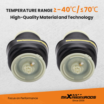 2pcs compatible for BMW X5 E70 X6 E71 E72 Rear Air Suspension Spring Bag 37126790081