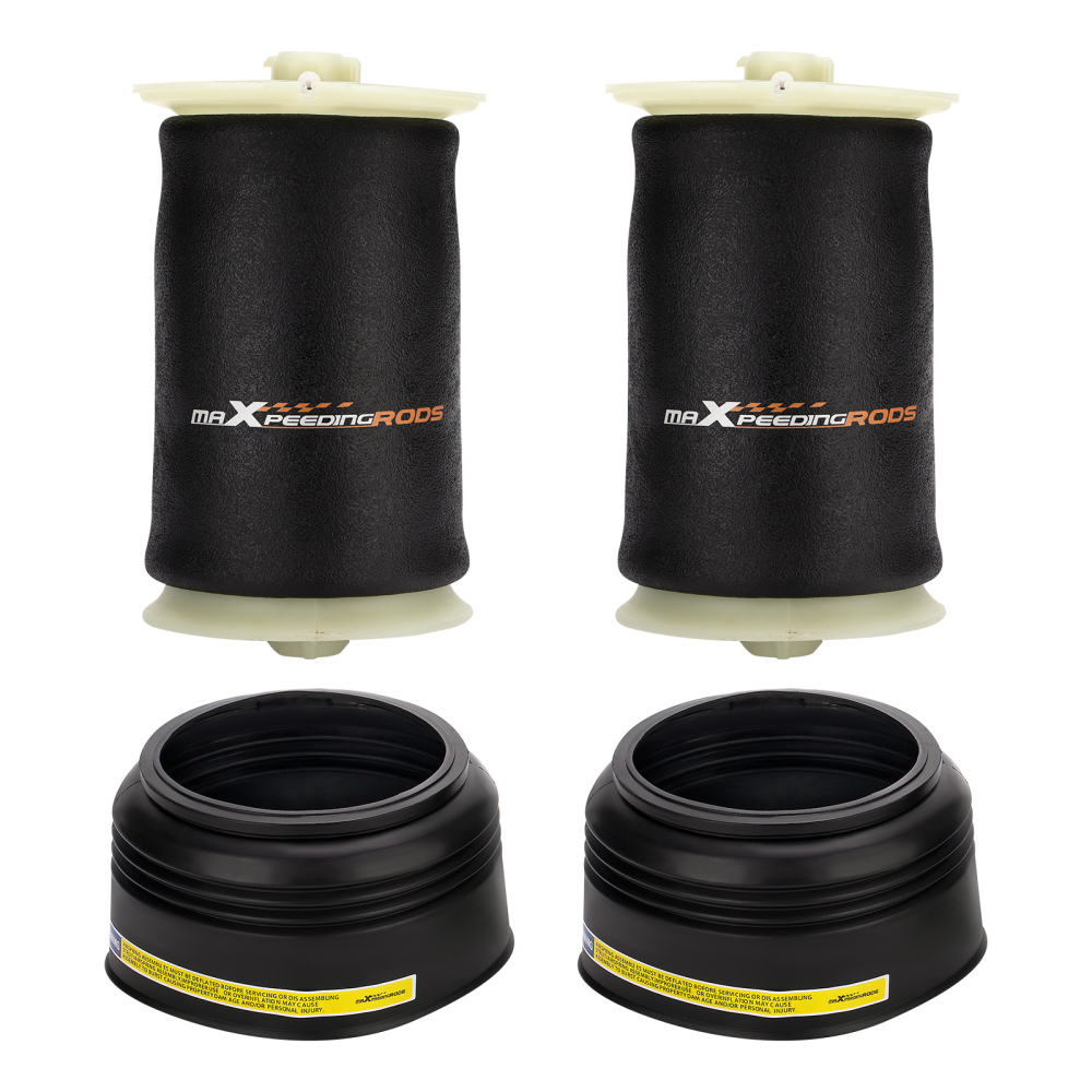 Pair Air Spring Bag Air Suspension Pair compatible for BMW X5 E70 xDrive35d M Sport 2007-13