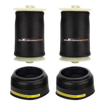 Pair Air Spring Bag Air Suspension Pair compatible for BMW X5 E70 xDrive35d M Sport 2007-13