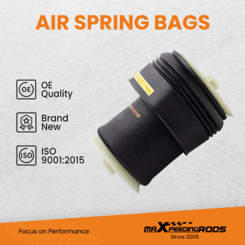 Pair Air Spring Bag Air Suspension Pair compatible for BMW X5 E70 xDrive35d M Sport 2007-13