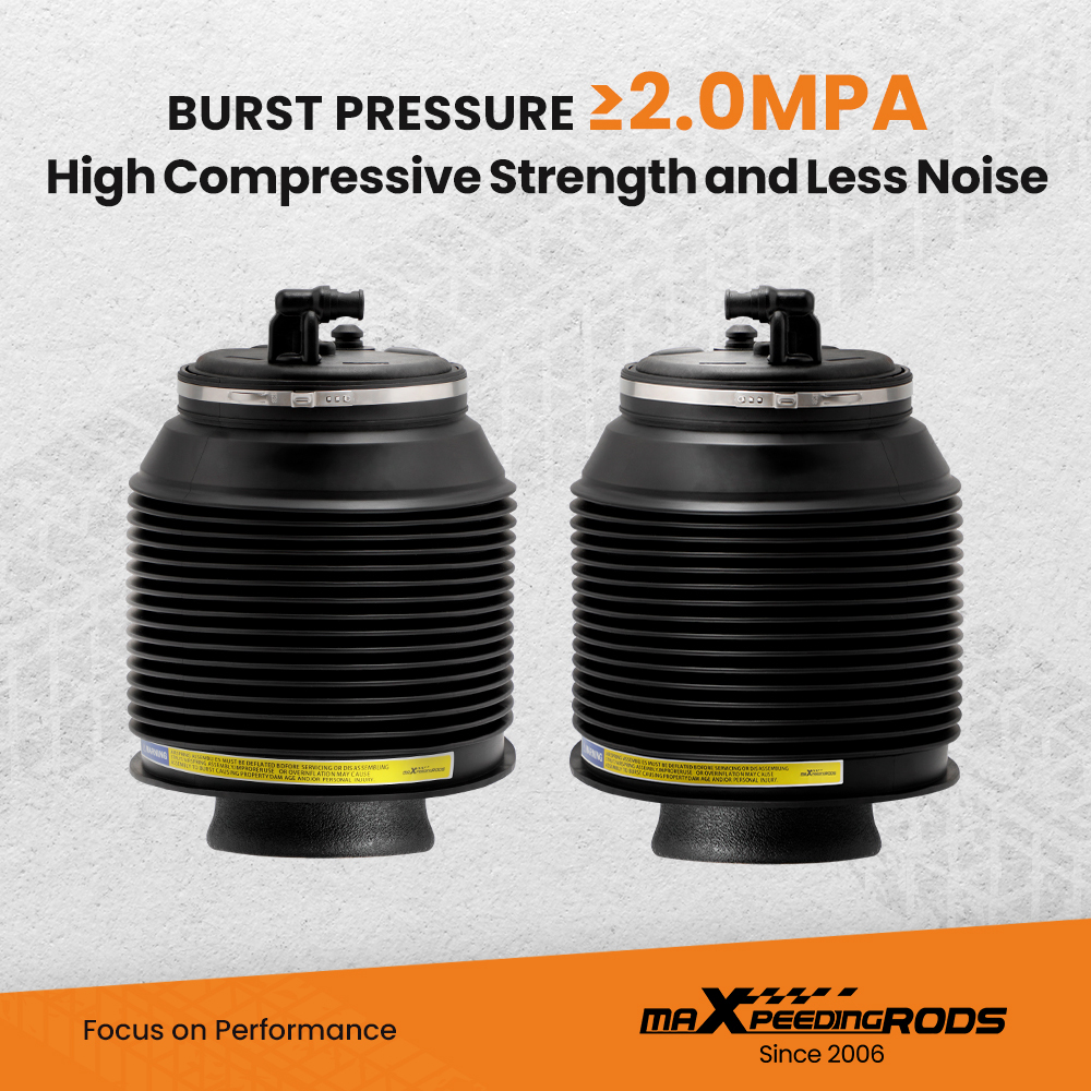 Pneumatic Spring Air Suspension Bag Compatible for Lexus GX470 compatible for Toyota 4Runner Rear x2