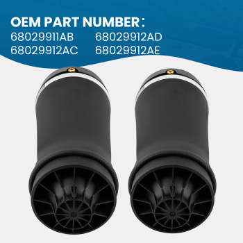 Rear Left Right Air Suspension Spring Bags compatible for Jeep Grand Cherokee 2011-2015