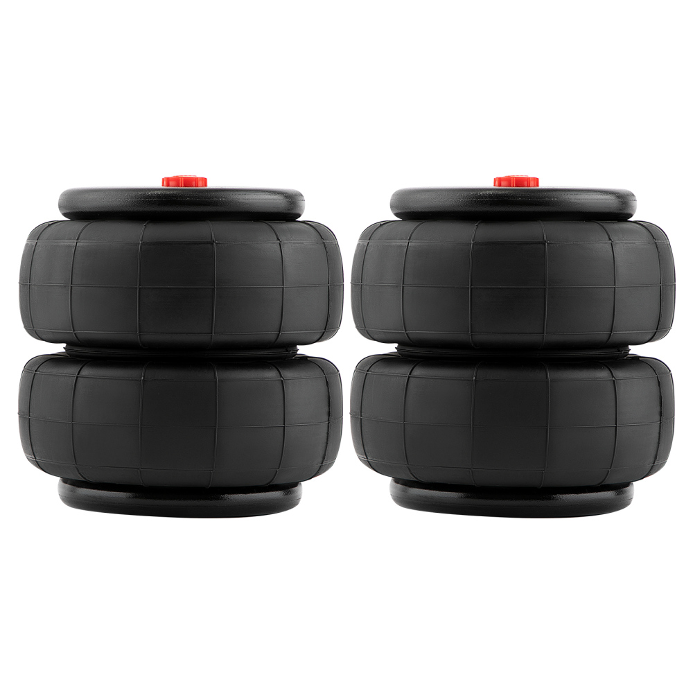 Pair Standard 2600lbs Air Suspension Spring Bag Bellows 1/2npt Single Port Pair Standard 2600lbs Air Suspension Spring Bag Bellows 1/2npt Single Port
