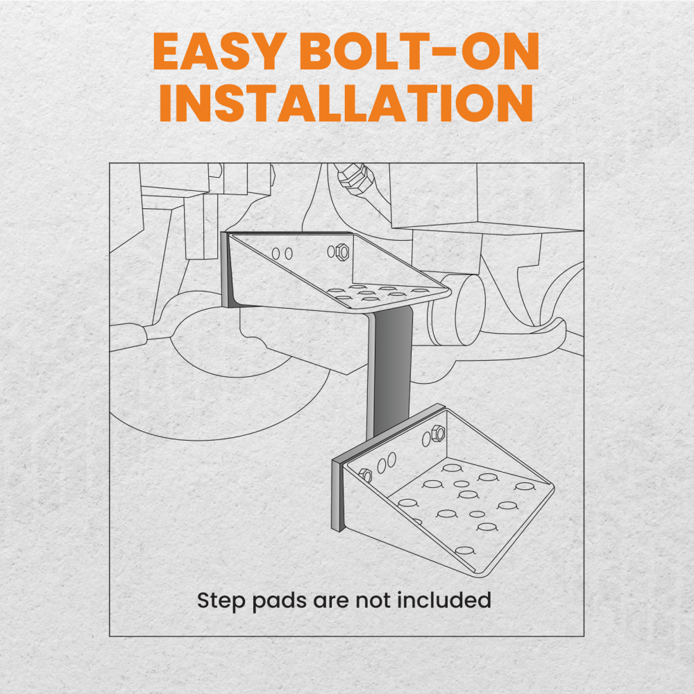 Heavy Duty Step Extension compatible for JOHN DEERE 2510 3010 4010 2520 3020 4020 NEW