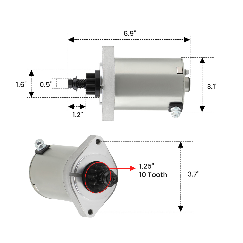 Compatible for kawasaki Compatible for John Deere Starter  Compatible for kawasaki Compatible for John Deere Starter