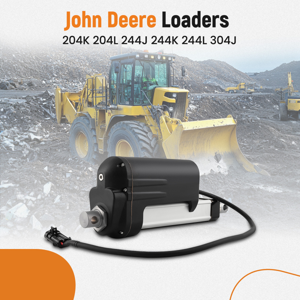 AT424407 Quick Tach Actuator compatible for John Deere 318D 320D 323D 319D 329D 332D 333D