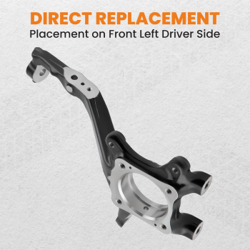 Front Left Steering Knuckle compatible for Toyota Tacoma 2005-2019 for 698-149 4321204050