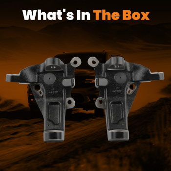 Front 3.5in Lift Spindles compatible for Ford F150 compatible for Expedition 1997-2003 Heritage 2004 2WD