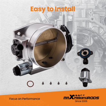 Compatible for III LS1 LS2 LS3 LS7 Sensor 102MM Throttle body andTPS IAC Throttle Position