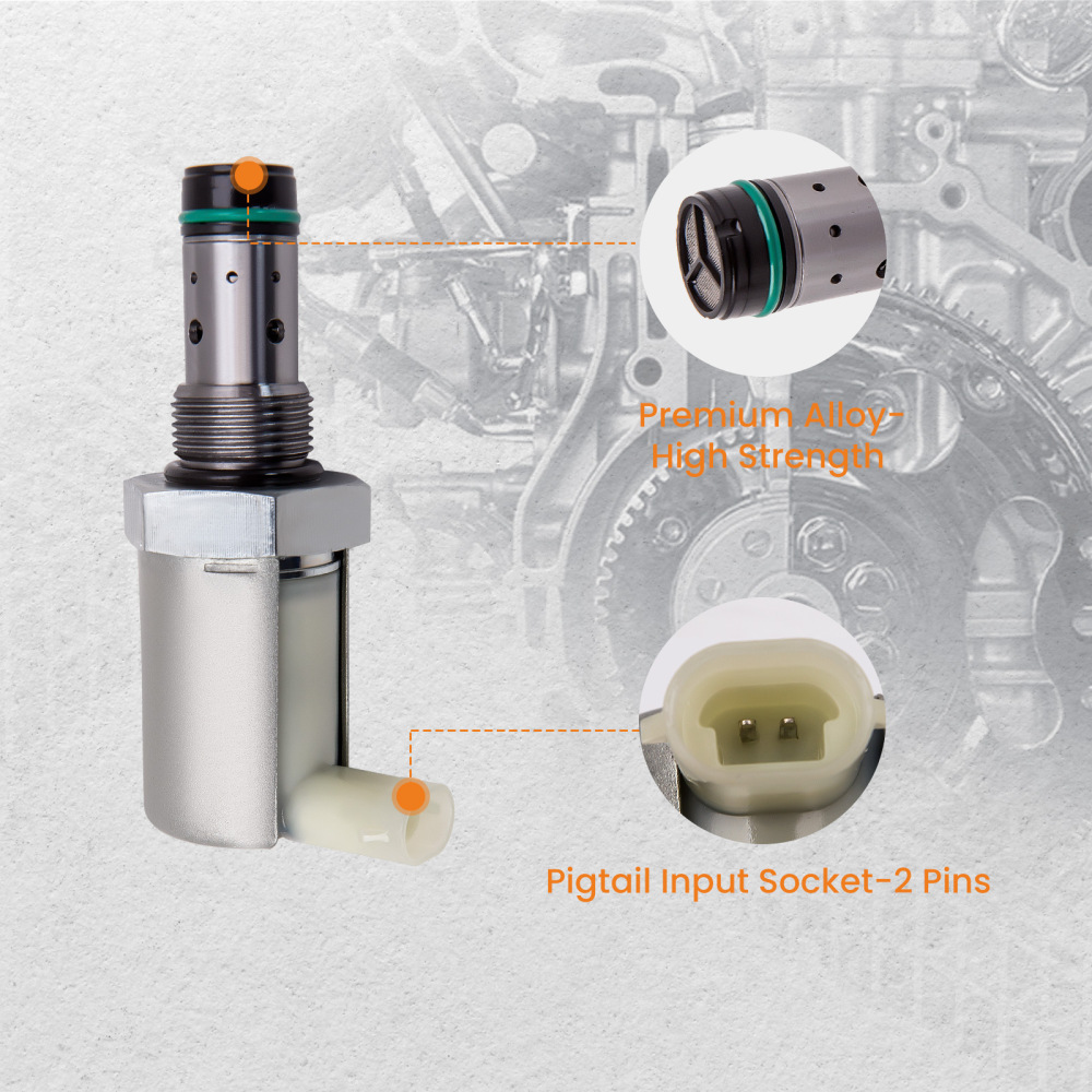 Compatible for Ford F350 450 6.0 2004 IPR and ICP Fuel Injection Pressure Regulator Sensor