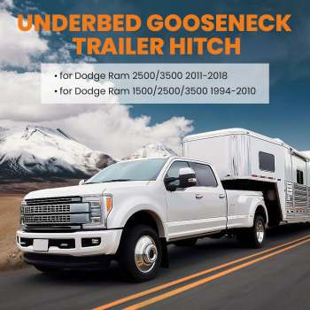 Aftermarket Compatible for GNRK1500 Gooseneck Trailer Hitch For Chassis