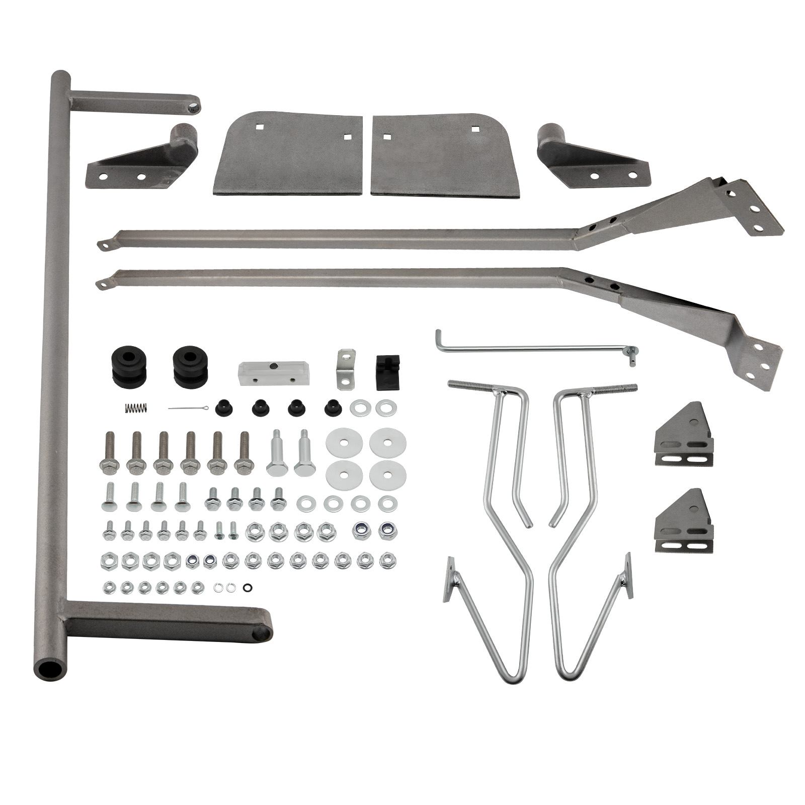 Truck Hood Reverse Flip Tilt Kit compatible for Ford F100 F-100 1953 1954 1955 1956-image-THC-FOR-5356-LC