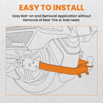 Trailer Hitch compatible for Can-Am Spyder RT RS ST GS F3-T and F3 Limited 2008-2021 Steel