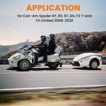 Trailer Hitch compatible for Can-Am Spyder RT RS ST GS F3-T and F3 Limited 2008-2021 Steel