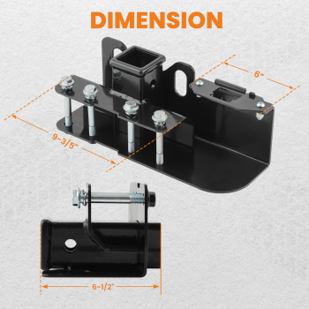 Class 3 Trailer Tow Hitch 2 Receiver Assembly compatible for Ford Bronco 2/4door 2021-24