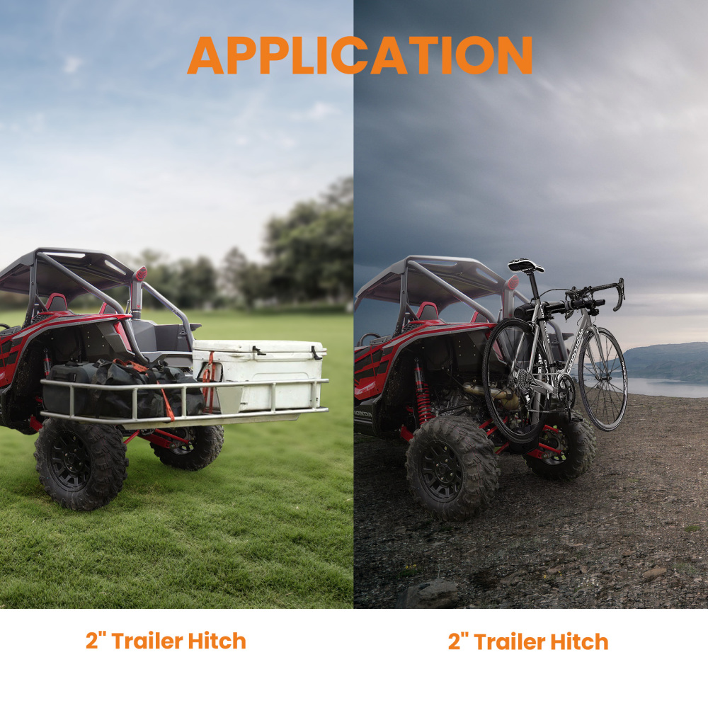 Rear 2 Trailer Receiver Tow Hitch Kit compatible for Honda Talon 1000R 1000X 2019-2023