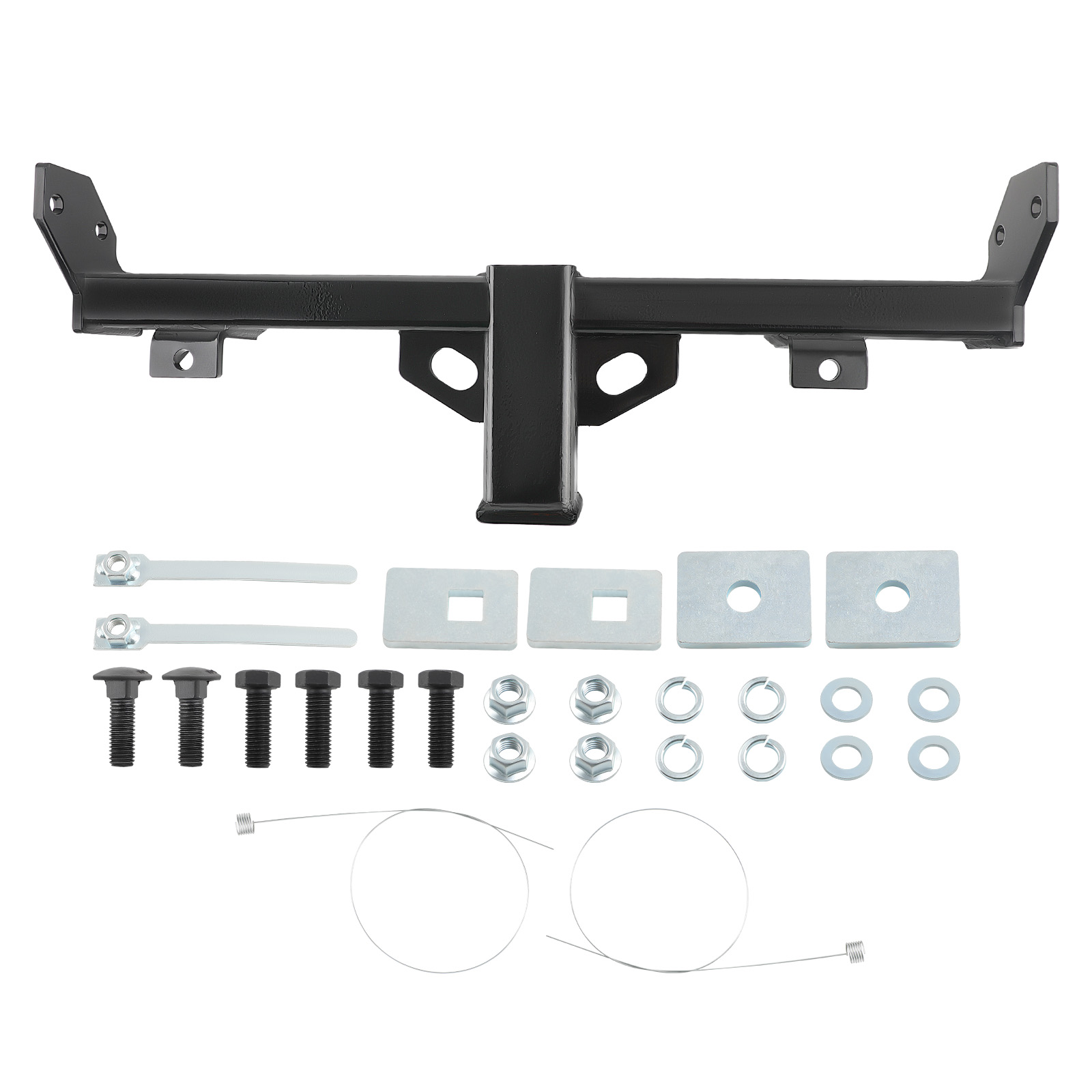 Class 3 Trailer Tow Hitch 2 Receiver compatible for Jeep Wrangler 07-17 compatible for Wrangler JK 2018