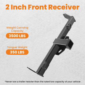 Class 3 Trailer Tow Hitch 2 Receiver compatible for Jeep Wrangler 07-17 compatible for Wrangler JK 2018